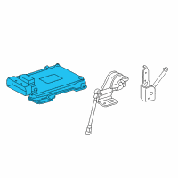 OEM 2018 Chevrolet Silverado 1500 Module Diagram - 84215187