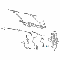OEM Dodge Charger Sensor-Washer Fluid Level Diagram - 5152029AB