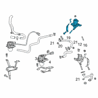 OEM Toyota Sequoia Air Switch Valve Diagram - 25710-50042