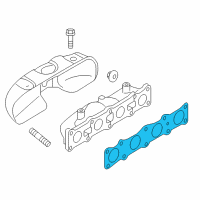 OEM Hyundai Genesis Coupe Gasket-Exhaust Manifold Diagram - 28521-2C400