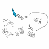 OEM 2015 Hyundai Accent Switch Assembly-Wiper & Washer Diagram - 93420-1R250