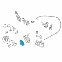 OEM Hyundai Accent Angular Velocity Sensor Diagram - 93480-1R000