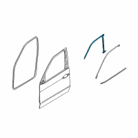 OEM 2008 BMW X5 Seal, Closing Panel, Left Diagram - 51-33-7-137-001