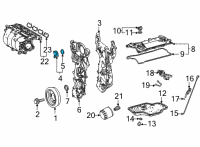 OEM 2021 Toyota Sienna Control Valve Solenoid Diagram - 15370-F0020