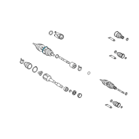 OEM Toyota Clamp Diagram - 42345-06250