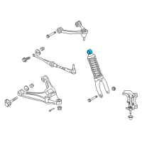 OEM 2017 Dodge Viper Shock-Rear Suspension Diagram - 5181673AF