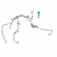 OEM Honda Accord Tube B, ABV Sol Diagram - 36182-RPY-G01