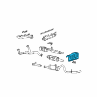 OEM 1999 Ford F-250 Super Duty Heat Shield Diagram - F81Z-5A273-AA