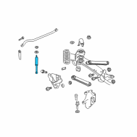 OEM 2009 Dodge Ram 2500 ABSORBER Pkg-Suspension Diagram - 68139388AA