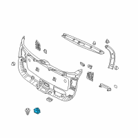 OEM 2015 Kia Sorento Switch Assembly-Power Tail Gate Diagram - 967401U000VA