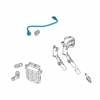 OEM 2017 Infiniti Q60 Sensor Assembly Knock Diagram - 22060-2V70B