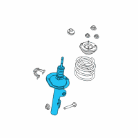 OEM 2016 Ford Police Interceptor Utility Strut Diagram - FB5Z-18124-E