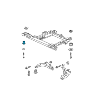 OEM 2000 Chevrolet Monte Carlo Insulator Asm-Drivetrain & Front Suspension Frame *Green Diagram - 15240264