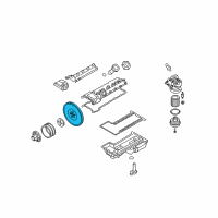 OEM 2007 BMW M6 Vibration Damper Diagram - 11-23-7-839-481