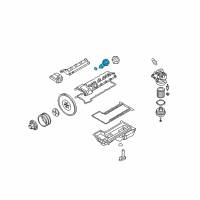 OEM BMW M5 Oil Filler Neck Diagram - 11-12-7-834-112