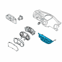 OEM 2015 Kia Soul EV Control Assembly-Heater Diagram - 97250E4070