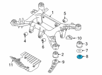 OEM BMW 740i xDrive Stopper Diagram - 31-10-6-861-141