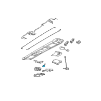 OEM Dodge Lamp-Reading Led Diagram - 1DT52DX9AC