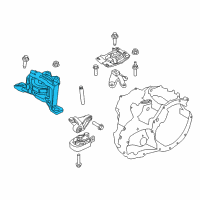 OEM 2018 Ford Focus Mount Diagram - G1FZ-6038-A