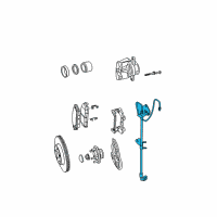 OEM 2008 Dodge Magnum Line-Brake Diagram - 5140861AA