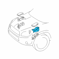 OEM 2006 Toyota RAV4 Relay Box Diagram - 82741-42010