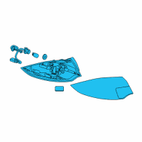 OEM Buick Tail Lamp Assembly Diagram - 39125833