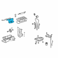 OEM Toyota Prius Intake Manifold Diagram - 17101-21061