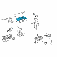 OEM 2003 Toyota Prius Valve Cover Diagram - 11201-21062