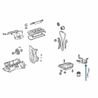 OEM 2006 Toyota Prius Dipstick Diagram - 15301-21020