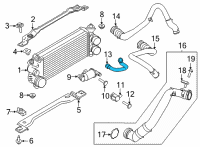 OEM 2022 Ford F-150 HOSE Diagram - ML3Z-9J478-A