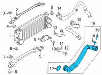 OEM Ford F-150 TUBE - OUTLET Diagram - ML3Z-6F073-B