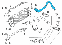 OEM Ford F-150 DUCT - AIR Diagram - ML3Z-6C646-D