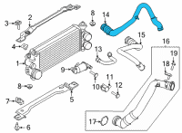 OEM 2022 Ford F-150 DUCT - AIR Diagram - ML3Z-6C646-D