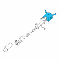 OEM 2010 Chevrolet Impala Column Asm, Steering (Repair) Diagram - 19256992