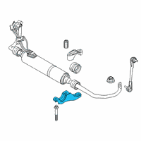 OEM 2017 BMW 540i xDrive Holder, Stabiliser, Lower Section Diagram - 37-11-6-884-013