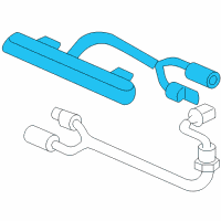 OEM Honda Civic Lamp Assy., High Mount Stop Diagram - 34270-S30-A01