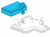 OEM 2021 Chevrolet Trailblazer Filter Diagram - 24290959