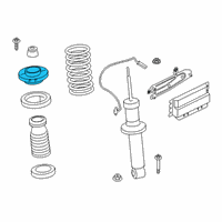 OEM 2021 BMW X3 SUPPORT BEARING FOR VDC Diagram - 33-50-8-067-499