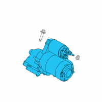 OEM 2006 Mercury Mariner Starter Diagram - 9E5Z-11002-A