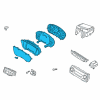 OEM 2019 Hyundai Santa Fe Cluster Assembly-Instrument Diagram - 94011-S2100