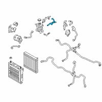 OEM BMW M8 Bracket, Expansion Tank Diagram - 17-13-8-482-531