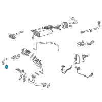 OEM 2022 Lexus RX450h Gasket, EGR Pipe, No Diagram - 25629-31040