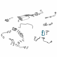 OEM 2020 Lexus RX350 Sensor, Air Fuel Ratio Diagram - 89467-0E240