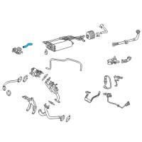 OEM 2021 Lexus RX450h Hose, Fuel Vapor Feed Diagram - 23826-0P230