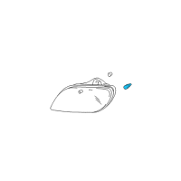 OEM Kia Bulb-12V, 27W Diagram - 1864727009S