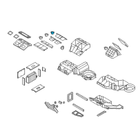 OEM 2006 Chevrolet Trailblazer EXT Actuator Diagram - 89018676