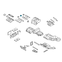 OEM Chevrolet Trailblazer EXT Actuator Diagram - 89018675