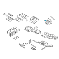 OEM 2008 Chevrolet Trailblazer Actuator Diagram - 89018677