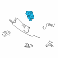 OEM 2013 Infiniti QX56 Controller Assy-Camera Diagram - 284A1-1ZR1A