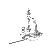 OEM 2000 Ford Contour Filler Cap Diagram - YS4Z-9030-PA